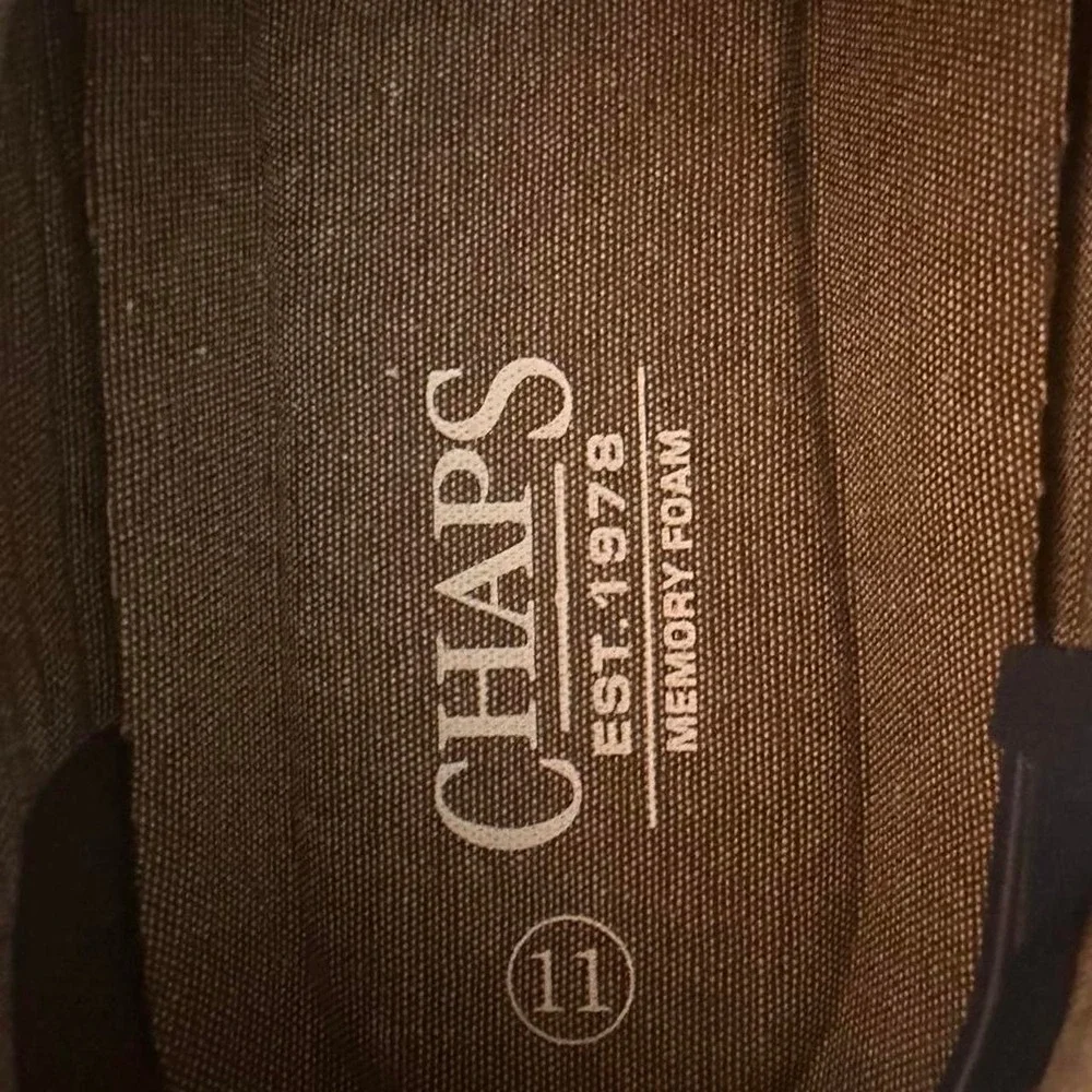 Brown Chaps boat shoes size 11 NWTs